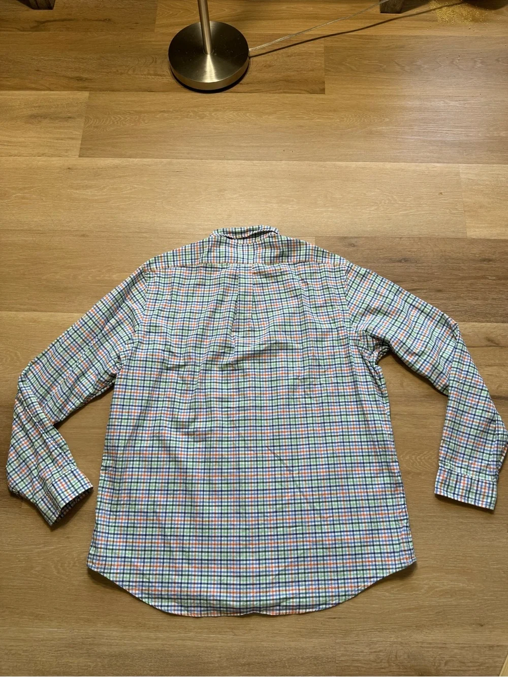 Polo by Ralph Lauren Men’s Multicolor Plaid Button-Down Shirt - White Base